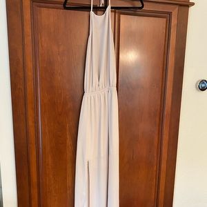 Neutral maxi dress